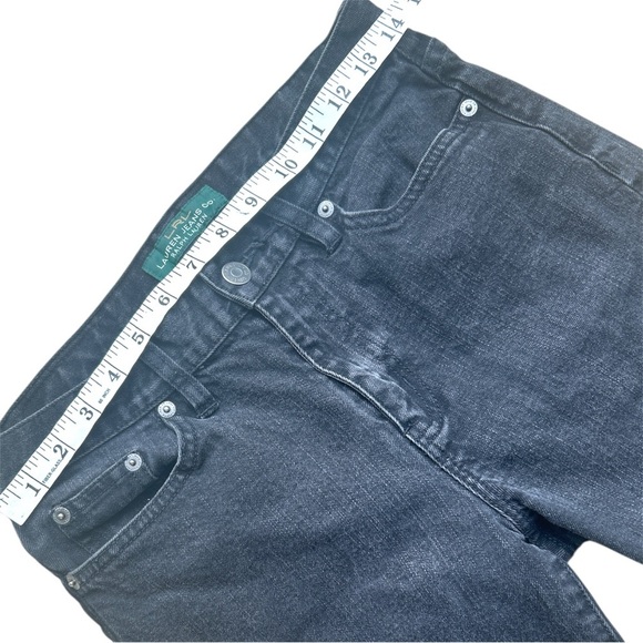 Women’s Vintage Ralph Lauren Black Jeans Bootcut Size 4 - Picture 4 of 4